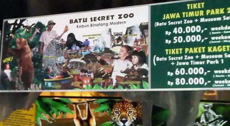 Libur Lebaran, Inilah Harga Tiket Masuk Tempat Wisata di Malang Raya: Batu Secret Zoo (C) DAYILMU