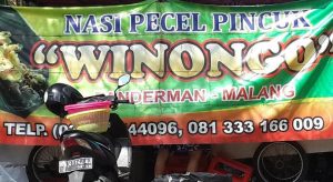 Warung Nasi Pecel Pincuk Winongo yang cocok untuk tempat sarapan (C) MERDEKA