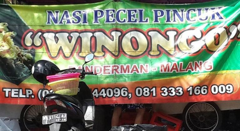 Warung Nasi Pecel Pincuk Winongo yang cocok untuk tempat sarapan (C) MERDEKA