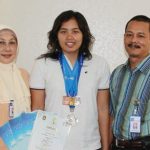 Fibriani Ratna Marita, ratu renang asal Malang yang muda, beda dan berbahaya (C) HALOMALANG