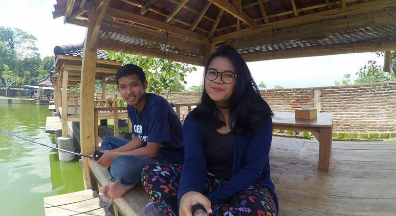 Anda tak hanya bisa mancing di Kolam Pancing Mabuk Mancing ini (C) APRILIAPERMATA