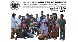Poster Festival Malang Tempo Doeloe yang akan digelar lagi