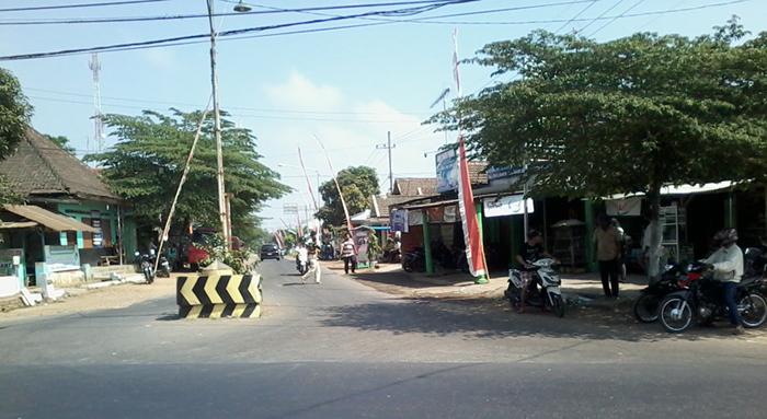 Pertigaan Slorok lokasi serangan lebah maut pada patroli Belanda (C) SLOROK