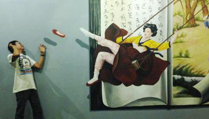 BNS punya wahana Trick Art Gallery (C) IMURAL.ID