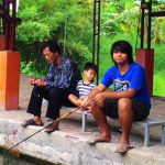 Memancing di Pring Pethuk, hasilnya bisa dibakarkan atau digorengkan (C) BAMSRUDI