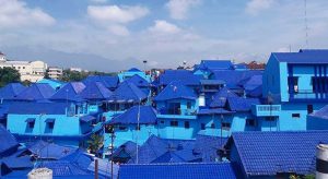 Kampung Biru Arema, satu lagi kampung tematik di Malang
