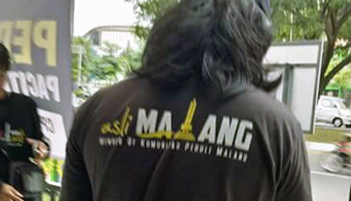Penampakan kaos Komunitas Peduli Malang (ASLI Malang) (C) YOENI ACHYAR