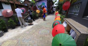 Kampung Sewu Payung di Kelurahan Pandanwangi (C) JAWAPOST