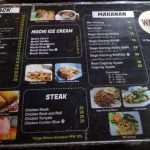 Menu di Warsu dengan nama-nama yang aneh