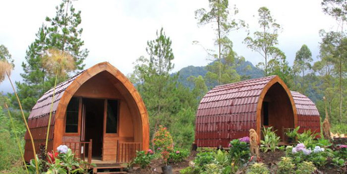 Penampakan penginapan Pagupon Camp, sudah pernah coba? (C) DEKATOUR