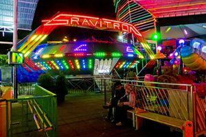 Berani coba wahana Gravitasi di Batu Night Spectacular ini? (C) JTP.ID
