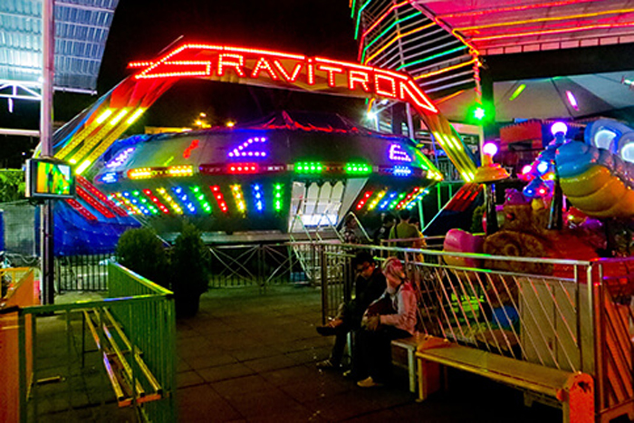 Berani coba wahana Gravitasi di Batu Night Spectacular ini? (C) JTP.ID