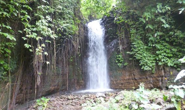 Penampakan Coban Sari di Kecamatan Jabung (C) PINTEREST