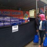 Suasana Pasar Sembako Murah yang Digelar Genaro Ngalam (C) BERITAJATIM