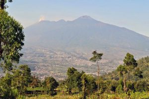 Penampakan Gunung Arjuno-Welirang dari Pos Ketiga Watu Gede (C) INFOPENDAKI.COM