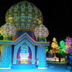 Penampakan Magic Journey, salah satu wahana baru di Malang Night Paradise (C) KOMPASIANA