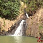 Penampakan Coban Pletes, air terjun berlapis di Dampit (C) SOBOALAM