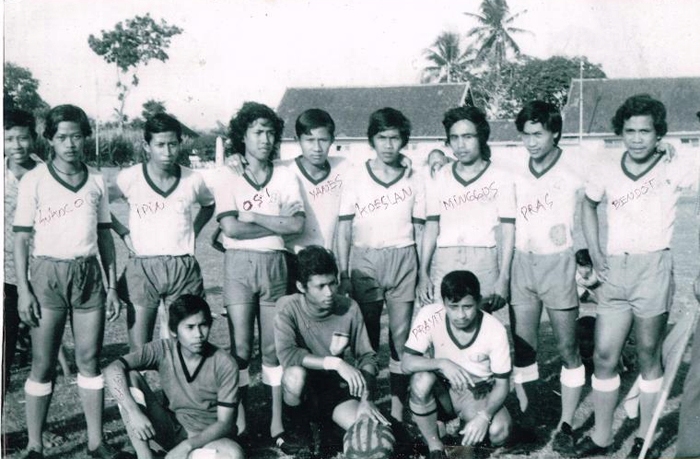 Penampakan skuat PS PORKA Milik Pabrik Gula Kebonagung sebelum berlaga di Pesta Giling (C) SUROSO EFFENDI