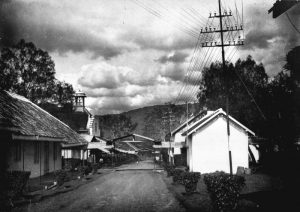 Suasana di Lawang tempo dulu, pernah terjadi sengketa wilayah antar pejuang TNI di sini (C) COLLECTIE TROPENMUSEUM