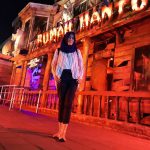 Wahana Rumah Hantu di BNS dari depan (C) WISATAKAKA