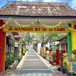 Gapura masuk ke Kampung Syantik di Kota Batu (C) MALANGTIMES