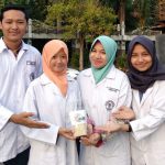 Empat mahasiswa FTP UB yang menciptakan Nabu (C) prasetya.ub.ac.id