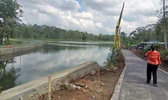 Embung Rowo Klampok di Sumberpucung (C) MALANG POST