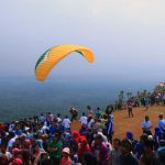 Tempat take-off Wisata Paralayang Gunung Tumpuk (C) RUBIANTO/RADAR MALANG