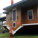 Ikon Rumah Terbalik di Kusuma Agrowisata Kota Batu (C) BADAR/RADAR MALANG