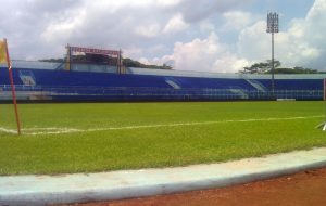 Indana Paint warnai Stadion Kanjuruhan Malang (C) AKAIBARA
