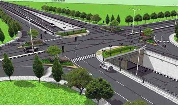 Maket Jembatan Underpass Karanglo