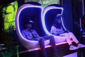 Salah satu game di Virtual Arena Jatim Park 3 (C) SITI RUTMAWATI/MERDEKA.COM