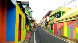 Muharto yang Dulunya Kumuh Disulap Jadi Kampung Kelir (C) PHOTO MALANG