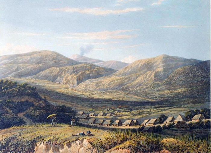 Malang 1870-an dalam Goresan Abraham Salm (1801-1876)