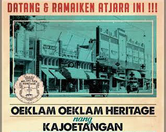Yuk Bernostalgia di Oeklam-oeklam Heritage Kajoetangan Fest!