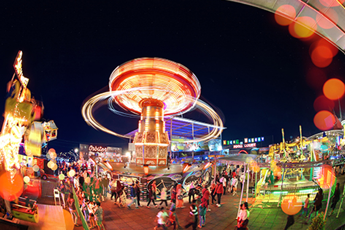 Flying Swinger di Batu Night Spectacular yang Medebarkan (C) JTP.ID