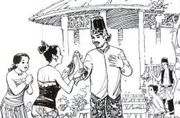 Dongeng Saputangan Pelangi Milik Nyi Mas Madusari