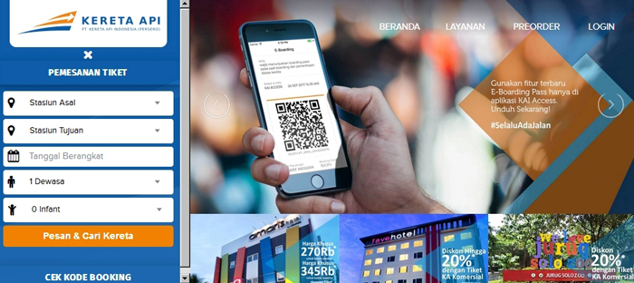 Tiket Kereta Api untuk Mudik Lebaran 2020 Dijual 14 Februari