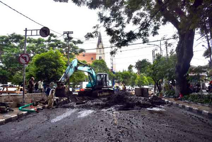 Jalan Majapahit (C) MALANGPOST