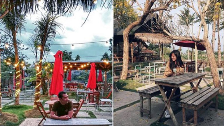 Santap Malam di Bawah Cahaya Lampion di Indigo Cafe & Bistro