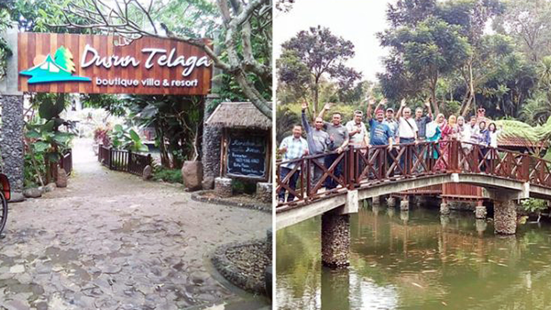 Dusun Telaga Resto, Nikmati Makan dengan Konsep Vintage