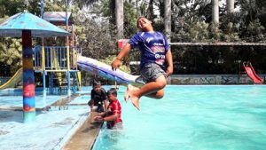 Taman Keceh, Tempat Bermain Air Murah Meriah di Wajak