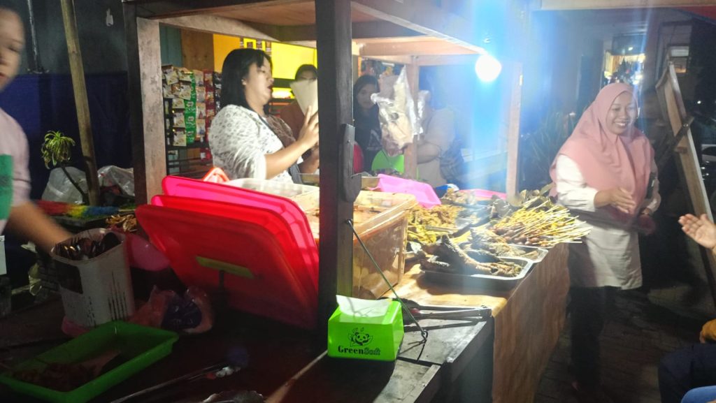 Suasana sego babat cak Budi